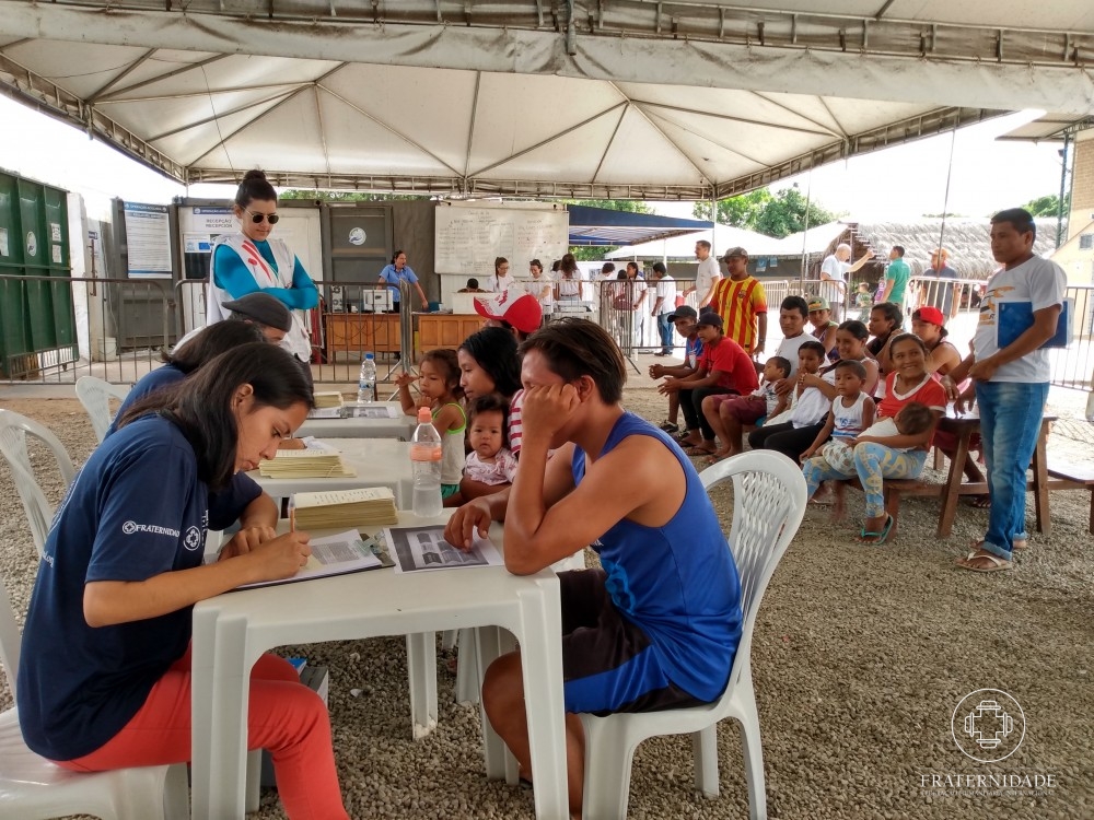 Jornada de Saúde no abrigo indígena em Pintolândia